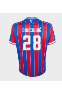 Crystal Palace Cheick Doucoure #28 Fotballdrakt Hjemme Klær 2025-26 Korte ermer